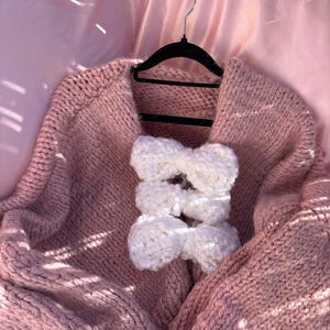 Custom Handmade Cardigan – Knit Sweater, Made to Order, Choose Your Color